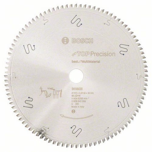 Bosch - Pilový kotouč do okružních pil Top Precision Best for Multi Material 305 x 30 x 2