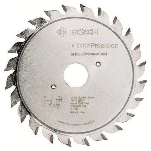 Bosch - Předřezový kotouč Top Precision Laminated Panel 120 x 20 x 2