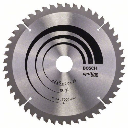 Bosch - Pilový kotouč Optiline Wood 216 x 30 x 2