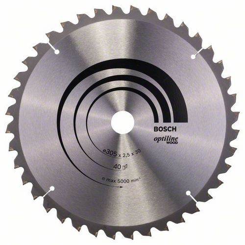 Bosch - Pilový kotouč Optiline Wood 305 x 30 x 2