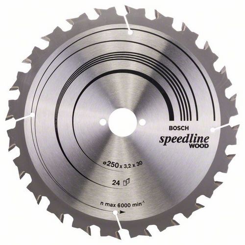 Bosch - Pilový kotouč Speedline Wood 250 x 30 x 3
