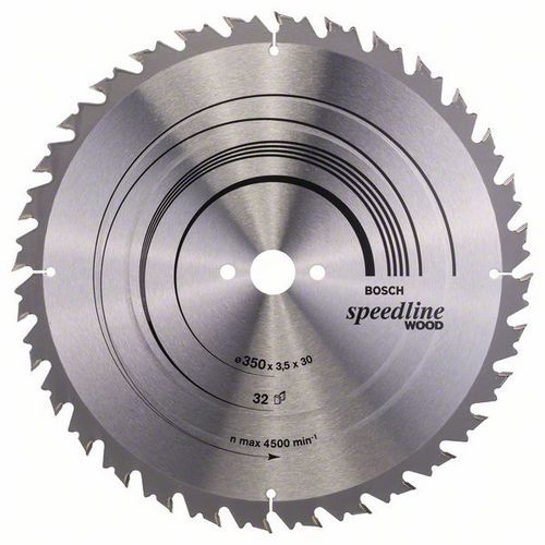 Bosch - Pilový kotouč Speedline Wood 350 x 30 x 3