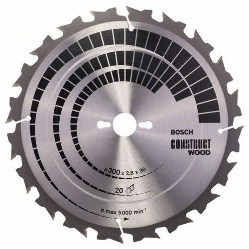 Bosch - Pilový kotouč Construct Wood 300 x 30 x 2