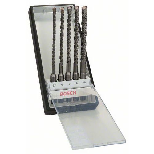 Bosch - 5dílná sada vrtáků do kladiv Robust Line SDS-plus-5 O 5