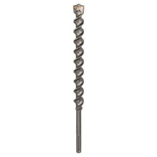 Bosch - Vrták do kladiv SDS-max-7 38 x 400 x 520 mm activeteq - Aktivní středicí hrot pro přesné vrtání do betonu. Tvrdokov nejjemnější zrnitosti s dlouhou životností - Dlouhá životnost/ nejlepší odolnost. Indikátor opotřebení - Podle viditelnosti indikátoru opotřebení se lze orientovat ohledně tolerance