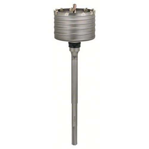 Bosch - Dutá vrtací korunka SDS-max-9 125 x 80 x 300 mm Tvrdokov nejjemnější zrnitosti s dlouhou životností - Dlouhá životnost/ nejlepší odolnost. 2spirálový tvar U - Standardní životnost/ dobré odvádění vrtné moučky. Asymetrické zuby z tvrdokovu - Počet břitů je přizpůsobený průměru. Dlouhá stopka - Pro prorážecí vrtání. Hodí se na beton