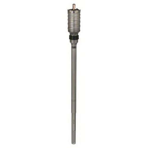 Bosch - Dutá vrtací korunka SDS-max-9 50 x 80 x 420 mm Tvrdokov nejjemnější zrnitosti s dlouhou životností - Dlouhá životnost/ nejlepší odolnost. 2spirálový tvar U - Standardní životnost/ dobré odvádění vrtné moučky. Asymetrické zuby z tvrdokovu - Počet břitů je přizpůsobený průměru. Dlouhá stopka - Pro prorážecí vrtání. Hodí se na beton