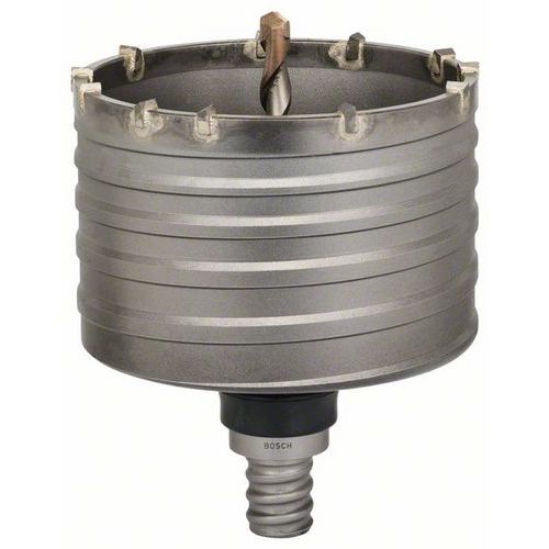 Bosch - Dutá vrtací korunka SDS-max-9 125 x 80 x 97 mm Tvrdokov nejjemnější zrnitosti s dlouhou životností - Dlouhá životnost/ nejlepší odolnost. 2spirálový tvar U - Standardní životnost/ dobré odvádění vrtné moučky. Asymetrické zuby z tvrdokovu - Počet břitů je přizpůsobený průměru. Dlouhá stopka - Pro prorážecí vrtání. Hodí se na beton