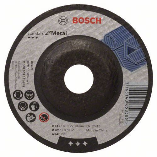 Bosch - Hrubovací kotouč profilovaný Standard for Metal A 24 P BF
