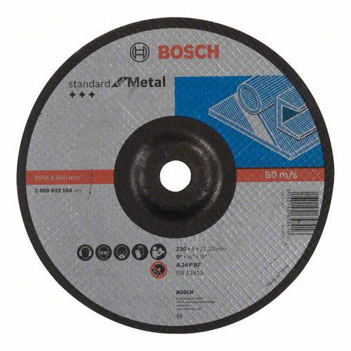 Bosch - Hrubovací kotouč profilovaný Standard for Metal A 24 P BF