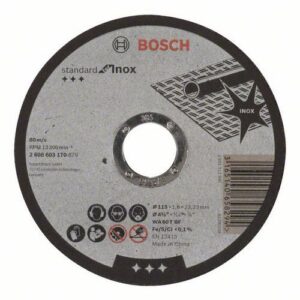 Bosch - Řezný kotouč rovný Standard for Inox WA 60 T BF