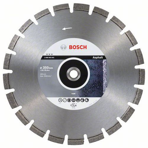 Bosch - Diamantový řezný kotouč Best for Asphalt 350 x 20/25