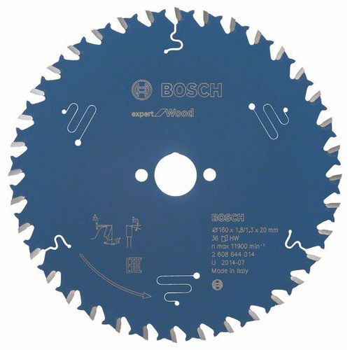 Bosch - Pilový kotouč Expert for Wood 160 x 20 x 1