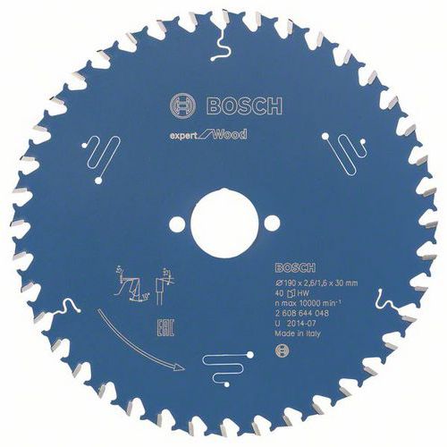 Bosch - Pilový kotouč Expert for Wood 190 x 30 x 2