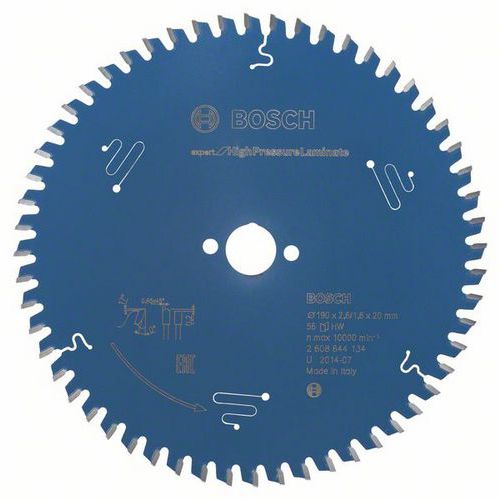 Bosch - Pilový kotouč Expert for High Pressure Laminate 190 x 20 x 2