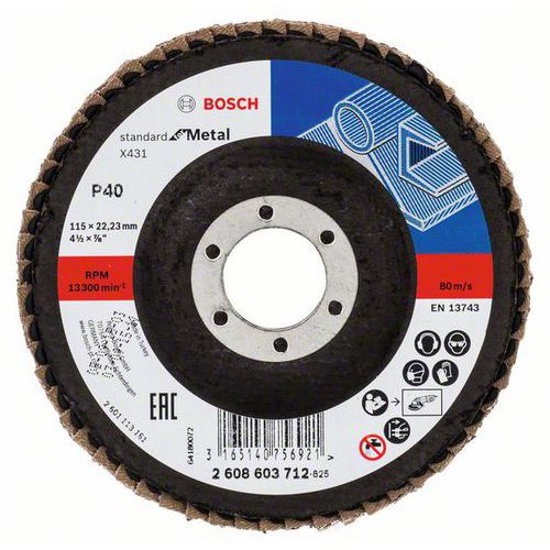 Bosch - Lamelový brusný kotouč X431