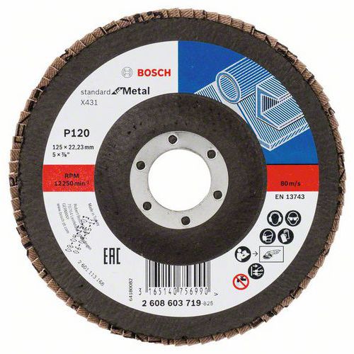 Bosch - Lamelový brusný kotouč X431