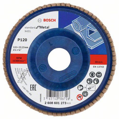 Bosch - Lamelový brusný kotouč X431