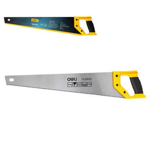 Pila ocaska 500mm DELI EDL6850 Pila ocaska 500 mm s ergonomickou pogumovanou rukojetí je určená pro řezání měkkých materiálů