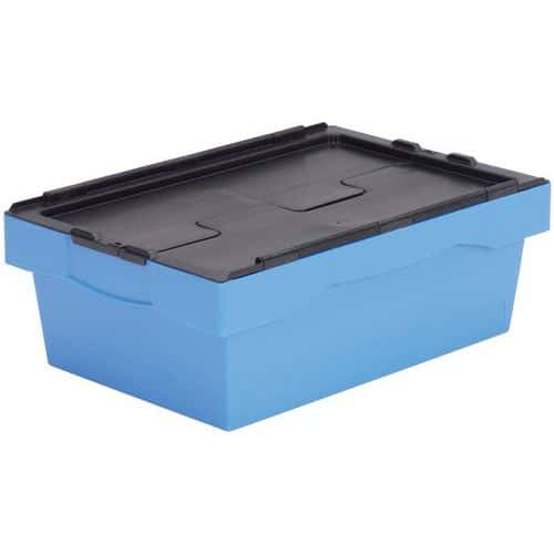 Plastový přepravní box s barevným krytem