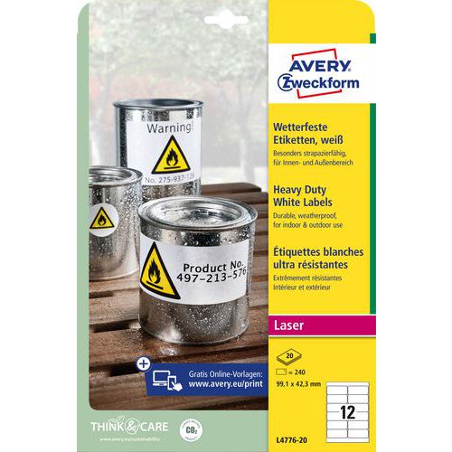 Samolepicí etikety Avery Zweckform