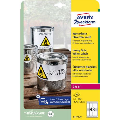 Samolepicí etikety Avery Zweckform