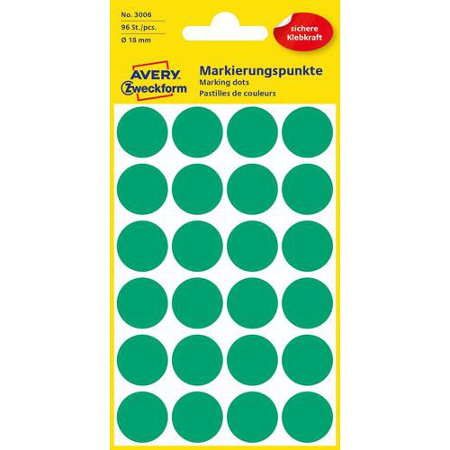 Samolepicí kulaté etikety Avery Zweckform