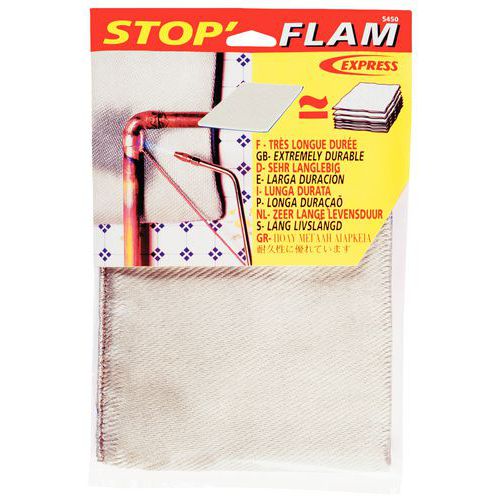 Tepelná clona Stop'Flam Express Možnost opakovaného použití.<br />Pružná