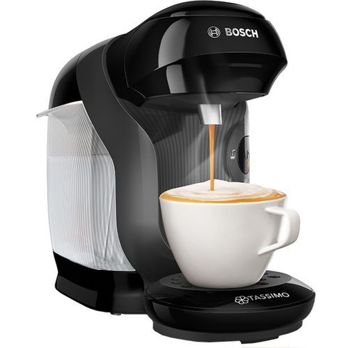 Kávovar na kapsle Bosch Tassimo Style TAS1102 Kapslový kávovar Bosch Tassimo Style rychle a pohodlně připraví nepřeberné množství nápojů vašich oblíbených značek ( např.  Jacobs
