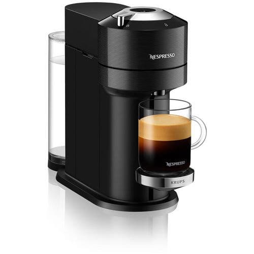 Kávovar na kapsle Krups Nespresso Vertuo Next XN910810 Kávovar Vertuo Next od značky Krups povyšuje kávovary Nespresso na novou úroveň. <br />Vyberte si mezi pěti různými velikostmi hrnečku
