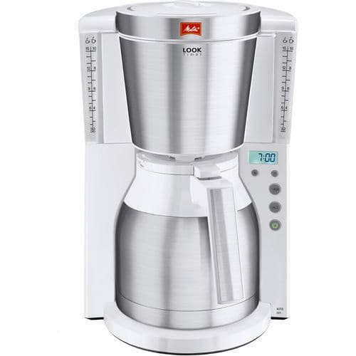 Překapávací kávovar Melitta Look Therm Timer 1011-15 Překapávač Melitta Look Therm Timer s LED displejem a praktickou funkcí časovače