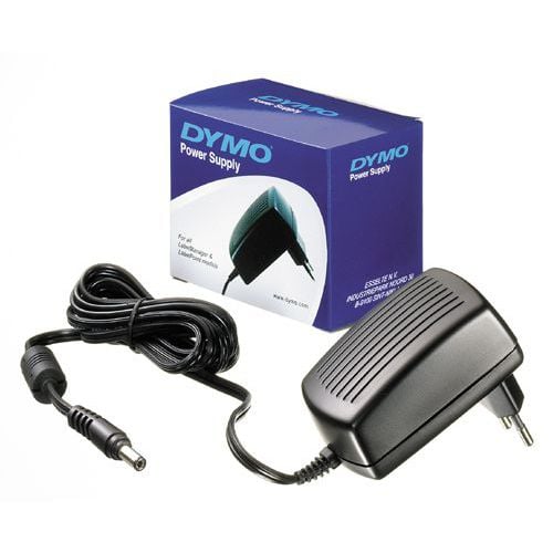 Dymo adaptér Adaptér k napájení elektronických štítkovačů DYMO.<br />napětí: 220 V<br />hmotnost: 0