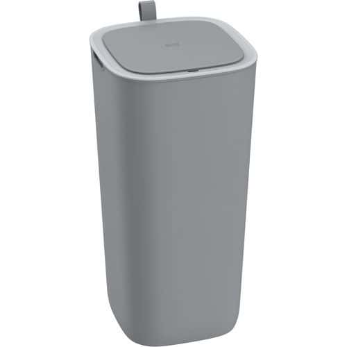 Odpadkový koš Morandi Smart Sensor Bin 30 l šedý Trendy čtvercový odpadkový koš ze syntetického materiálu
