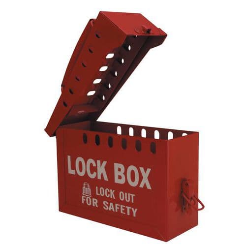 Skupinový uzamykatelný box BRADY