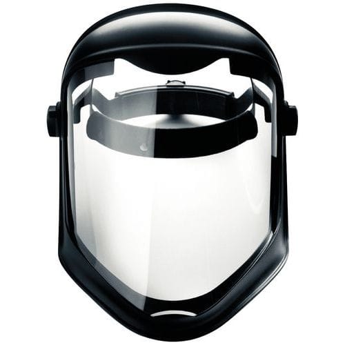Celoobličejový štít Bionic® Panoramatická obrazovka pro maximální viditelnost.<br />Čelenka nastavitelní pomocí zacvakávacího mechanismu. <br />Nastavitelný