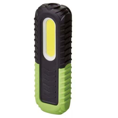 COB LED + LED nabíjecí prac. svítilna P4531