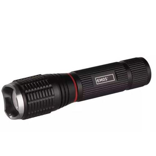 COB LED + LED ruční svítilna P3111