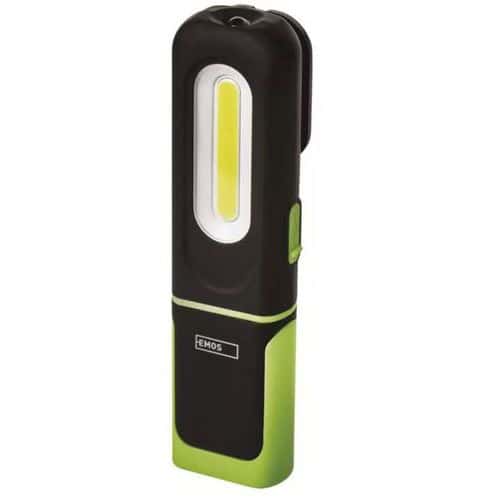 COB LED + SMD LED nabíjecí svítilna P4537