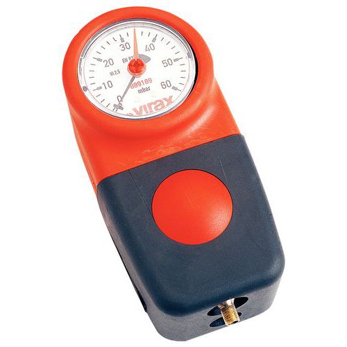 Zkoušečka těsnosti čerpadla Virax Lehká a kompaktní zkoušečka těsnosti.<br />Bezpečnostní systém Speedsafe zabraňuje neúmyslnému zrychlení motoru.<br />Extrémně odolný zásobník a kryt
