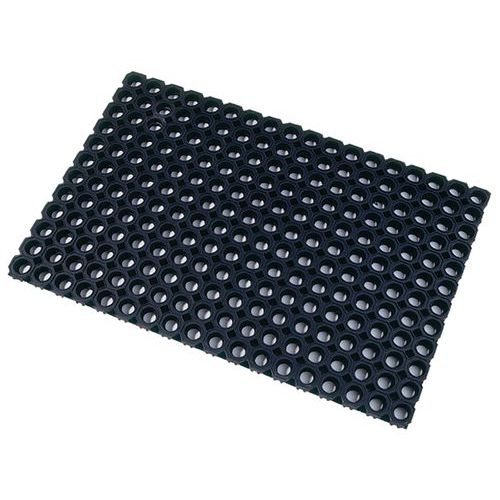 Venkovní černá rohož Floortex