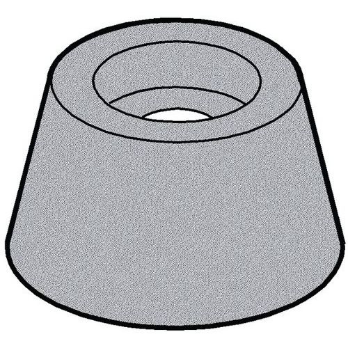 Ochranná zarážka Plast Polyvinylchlorid 25MM