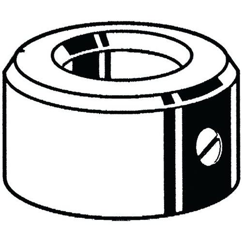 Stavěcí kroužek se stavěcím šroubem s drážkou DIN 705A/EN 27434 (DIN 553) DIN 705A/EN 27434 Nerezocel A1 30X45X16MM Splňuje DIN 705A