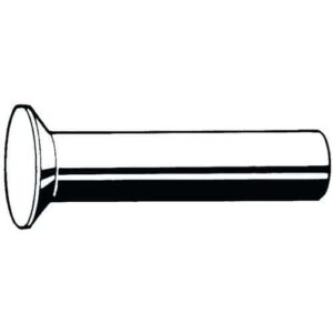 Nýt se zápustnou hlavou DIN 661/302 Ocel C4C/C10C Bez PU 2X16MM Splňuje DIN 661/302