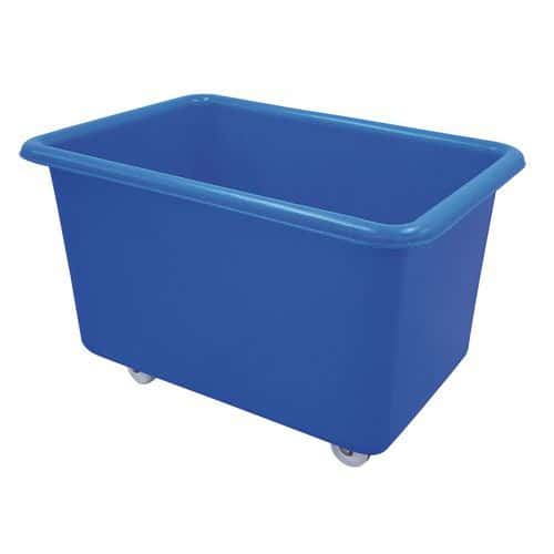 Mobilní kontejner pro těžké náklady – délka 1000 mm – 320 I Snadno čistitelná nádoba na těžké náklady. <br />Vyrobeno z recyklovaného polymeru.