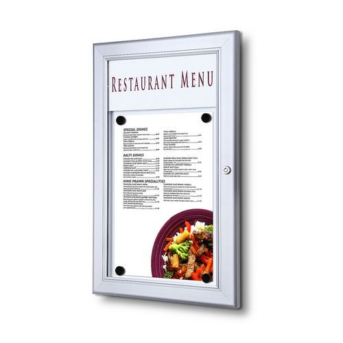 Magnetická vitrína Menu