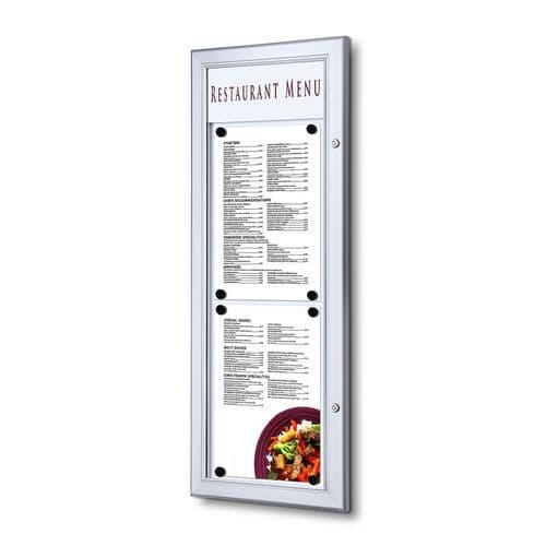 Magnetická vitrína Menu
