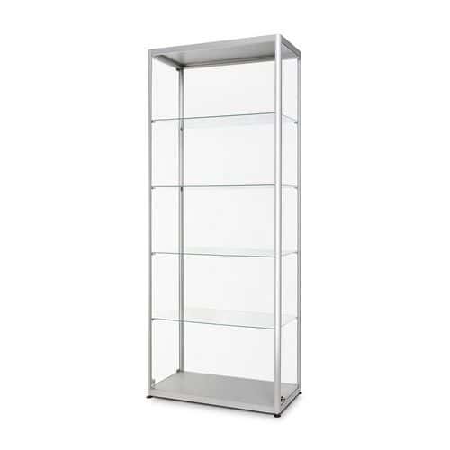Skleněná produktová vitrína Dekor