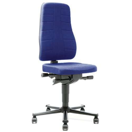 Pracovní židle Bimos All In One 9643 s kolečky bez podnožky