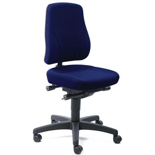 Pracovní židle Bimos All In One 9633 s kolečky bez podnožky