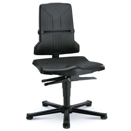 Antistatická ESD pracovní židle Bimos Sintec 9810E s permanentním kontaktem